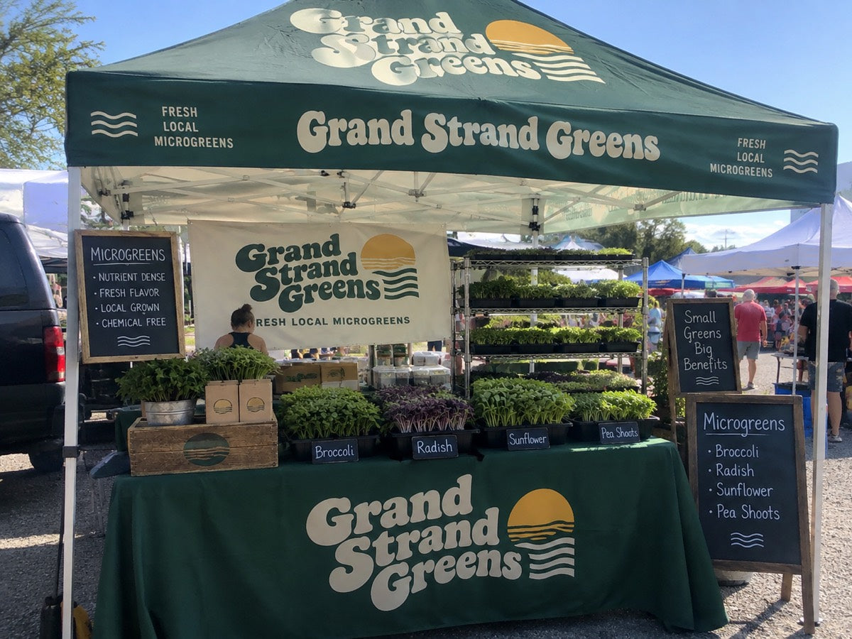 Our market stand